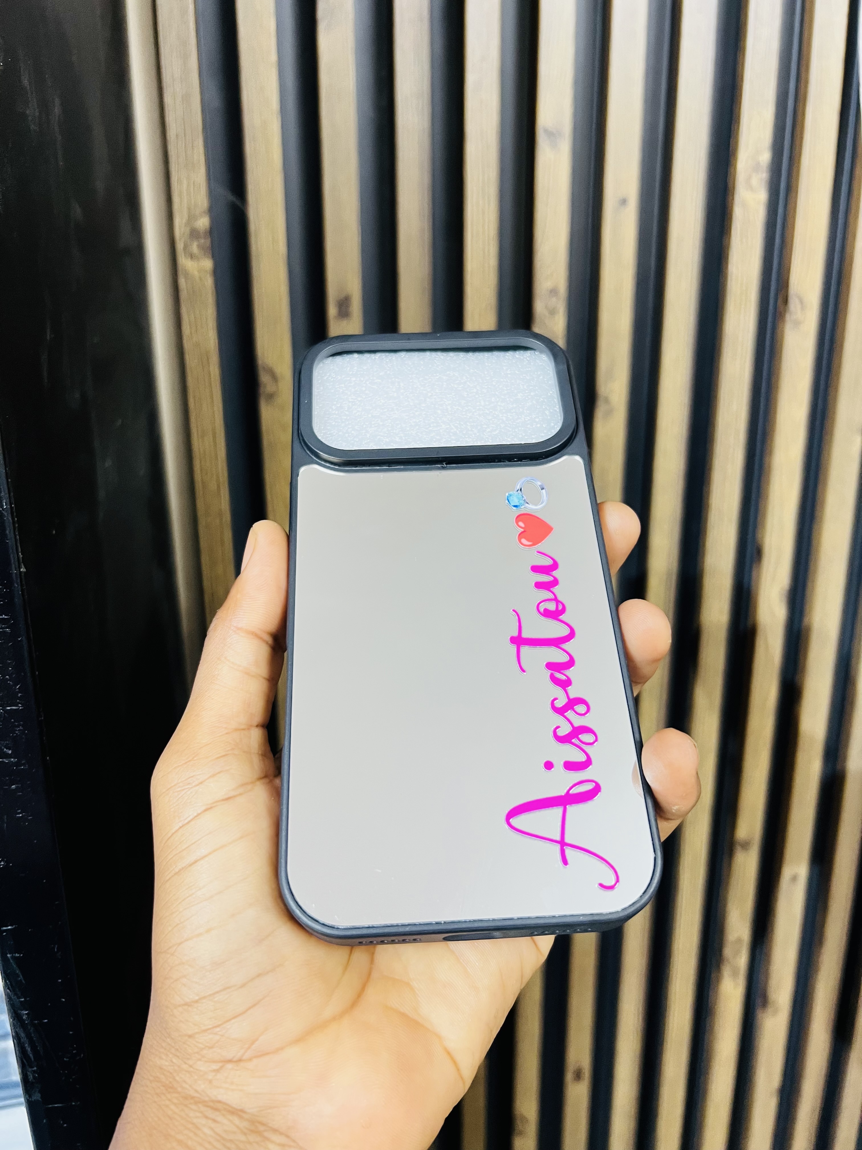 Coque miroir Personnalisée